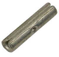 22-16 AWG UNINSULATED BUTT CONNECTOR BUTTED SEAM TIN-PLATED COPPER  1000 PCS