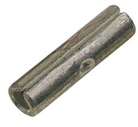 16-14 AWG UNINSULATED BUTT CONNECTOR BUTTED SEAM TIN-PLATED COPPER  1000 PCS