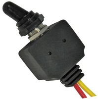 WATERPROOF ON-OFF TOGGLE SWITCH SPST 1/2
