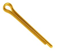 1/4 X 3 BRASS COTTER PINS