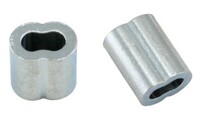 1/16 ALUMINUM OVAL SLEEVE FERRULES