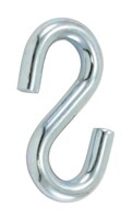 1? X 0.080 S-HOOKS, STEEL ZP WLL10#