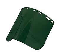 8150 ERB DK GREEN TINT FACE SHIELD, 0.040