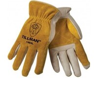 TILLMAN 1464 COWHIDE DRIVER GLOVES, LARGE