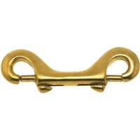 163B DOUBLE PATTERN CHAIN SNAPS - SOLID BRONZE