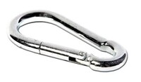 2450S-1/4 SPRING HOOKS - STAINLESS STEEL