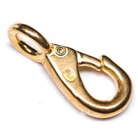 249B-0 RIGID EYE SNAPS - SOLID BRONZE