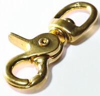 5013B-1/2 SWIVEL TRIGGER SNAPS - SOLID BRONZE