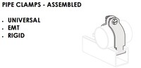 STRUT TUBING CLAMP 1/2