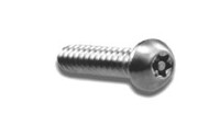 1/4 - 20 X 1/2 TAMPER RESIST TORX BUTTON HD STAINLESS