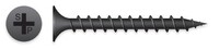 #7 X 2-1/2 DRYWALL SCREWS, COARSE, BLACK - CTN / 2,500