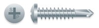 #8 X 1/2 PHILLIPS PAN HEAD TEK, ZP - 1 LB (300)