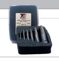 #1-#6 SET - T20CX, 6 PIECE, NUMBER, CARBON STEEL, DRILL BITS BRIGHT FINISH, EXTRACTORS GRAY FINISH