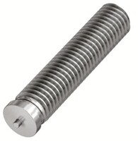 #10 - 32 X 5/16 CD THREADED WELD STUD CARBON STEEL PLAIN