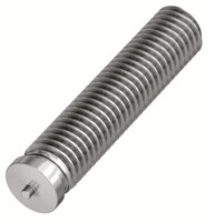 #10 - 32 X 3/4 CD THREADED WELD STUD STAINLESS STEEL